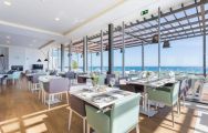 The Onyria Palmares Beach House Hotel's beautiful restaurant situated in incredible Algarve.