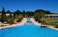 The Vila Sol Golf Resort Hotel's scenic main pool in sensational Algarve.