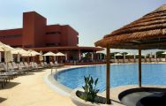 The Vila Sol Golf Resort Hotel's scenic outdoor pool situated in marvelous Algarve.