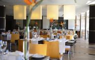 The Vila Sol Golf Resort Hotel's impressive restaurant within brilliant Algarve.
