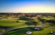 View Dom Pedro Victoria Golf Course's picturesque golf course within dazzling Algarve.