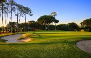 View Dom Pedro Vilamoura Old Golf Course's beautiful golf course in dramatic Algarve.
