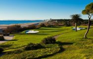 The Vale do Lobo Ocean Course's picturesque golf course within gorgeous Algarve.