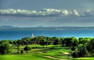 The Quinta da Marinha Golf's beautiful golf course in brilliant Lisbon.