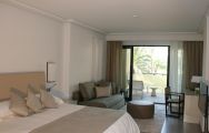 View Hotel Golf Almerimar's impressive double bedroom within incredible Costa Almeria.