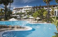 The Westin La Quinta Golf Resort's scenic main pool situated in gorgeous Costa Del Sol.