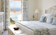 View The Plettenberg Hotel's lovely sea view double bedroom situated in brilliant South Africa.