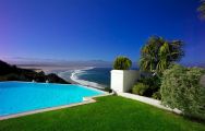 The Plettenberg Hotel's beautiful pool by the beach within staggering South Africa.
