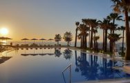 View Hotel Estival Torrequebrada's lovely sea view pool in marvelous Costa Del Sol.
