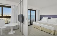 The Sol House Aloha Hotel's impressive double bedroom situated in striking Costa Del Sol.