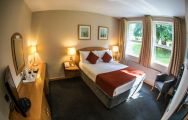 The Rosspark Hotel's beautiful double bedroom within staggering Northern Ireland.