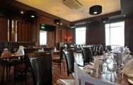 The Portrush Atlantic Hotel's beautiful restaurant situated in vibrant Northern Ireland.