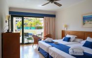 The Playa Marina Spa Hotel's beautiful double bedroom in magnificent Costa de la Luz.