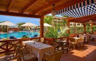 The Playa Marina Spa Hotel's impressive restaurant within astounding Costa de la Luz.