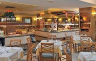 The Pionero Hotel's scenic restaurant within dazzling Mallorca.