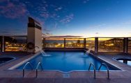 View Paradise Park Hotel's impressive rooftop pool situated in incredible Tenerife.