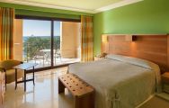 The Lopesan Costa Meloneras Hotel's picturesque double bedroom situated in impressive Gran Canaria.