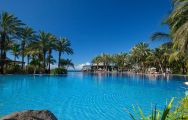 The Lopesan Costa Meloneras Hotel's impressive main pool situated in magnificent Gran Canaria.