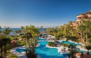 The Kempinski Hotel Bahia's picturesque main pool situated in sensational Costa Del Sol.