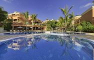 The Hotel Las Madrigueras's picturesque main pool in incredible Tenerife.