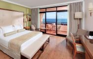 The Hotel Fuerte Marbella's picturesque double bedroom within magnificent Costa Del Sol.