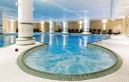 View Dunston Hall's scenic indoor pool situated in stunning Norfolk.