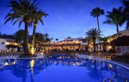 The Seaside Grand Hotel Residencia's beautiful main pool within brilliant Gran Canaria.