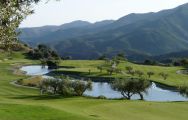 The Alhaurin Golf Course's scenic golf course within magnificent Costa Del Sol.