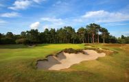 The Broadstone Golf Course's lovely golf course situated in marvelous Devon.