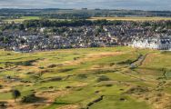 The Carnoustie Golf Links's impressive golf course situated in vibrant Scotland.