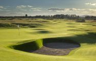 View Carnoustie Golf Links's scenic golf course in sensational Scotland.