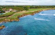 The Casa De Campo Golf - The Links Course's scenic golf course in vibrant Dominican Republic.