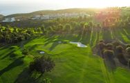 The Costa Adeje Golf Course's lovely golf course within brilliant Tenerife.