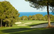 The Costa Dorada Golf Club's beautiful golf course in brilliant Costa Dorada.