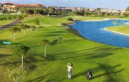 View Fuerteventura Golf Club's picturesque golf course in dramatic Fuerteventura.
