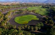 Golf del Sur's lovely golf course in pleasing Tenerife.