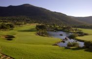 The Lost City Golf Course's impressive golf course situated in vibrant South Africa.