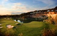 Lumine Lakes Golf Course's beautiful golf course situated in vibrant Costa Dorada.