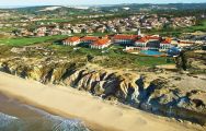 The Praia D'el Rey Marriott Golf  Beach Resort's scenic beach situated in gorgeous Lisbon.