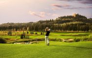 The Golf Club Castelfalfi's scenic golf course within sensational Tuscany.