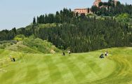 The Golf Club Castelfalfi's scenic golf course within magnificent Tuscany.