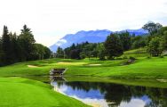 View Hotel Ermitage Evian Resort's lovely golf course situated in pleasing French Alps.
