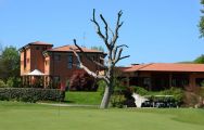 The Golf Club Le Fonti's beautifil clubhouse