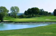 The Rimini  Verucchio Golf Club's picturesque golf course in dazzling Northern Italy.