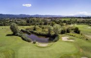 The Poggio dei Medici Golf Club's beautiful golf course within dazzling Tuscany.