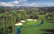 The LPGA International's beautiful golf course situated in marvelous Florida.