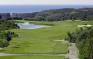 View Finca Cortesin Golf Club's lovely golf course within dramatic Costa Del Sol.