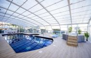 View Hotel Bonalba Alicante's impressive indoor pool situated in incredible Costa Blanca.