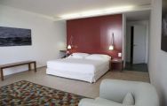 View Double Tree By Hilton Hotel Emporda  Spa's impressive double bedroom in impressive Costa Brava.