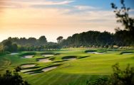El Prat Golf Club's impressive golf course situated in spectacular Costa Brava.